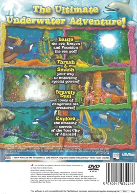 SeaWorld Adventure Parks - Shamu's Deep Sea Adventures box cover back